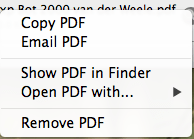 Papers application dialog box